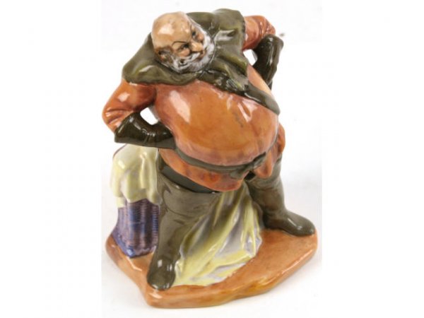 ROYAL DOULTON FALSTAFF & NATIVE AMERICAN FIGURINES - 3