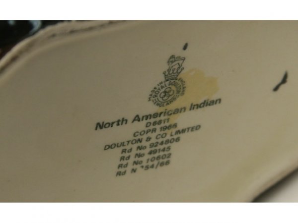 ROYAL DOULTON FALSTAFF & NATIVE AMERICAN FIGURINES - 6