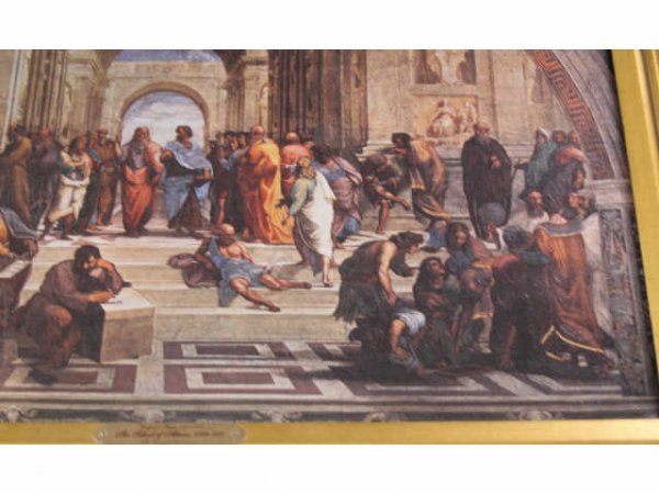 FRAMED GICLEE PRINT OF UNIVERSITY OF THE ARTS - 2