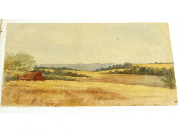 TALLAHASSEE FLORIDA 1894 ORIGINAL ART SKETCH BOOK - 2