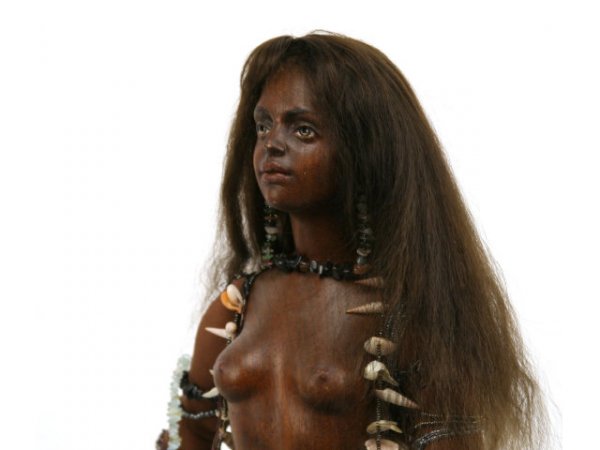 HANNAH KAHL HYLAND WALNUT MERMAID DOLL - 2