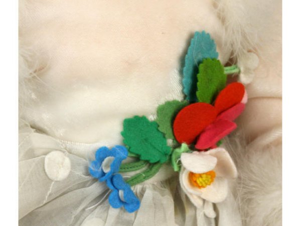 ORIGINAL ITALIAN LENCI FELT DOLL LOT OF 2 - 5