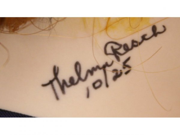 32" THELMA RESCH SIGNED LIMITED EDITION DOLL JANE - 6