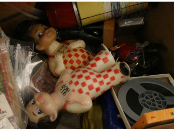 VINTAGE TOY LOT 1950's COMICS COCA COLA TIN TOYS - 3