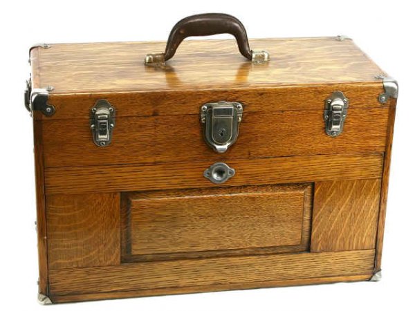 H GERSTNER & SONS MECHANICS TOOL BOX VINTAGE