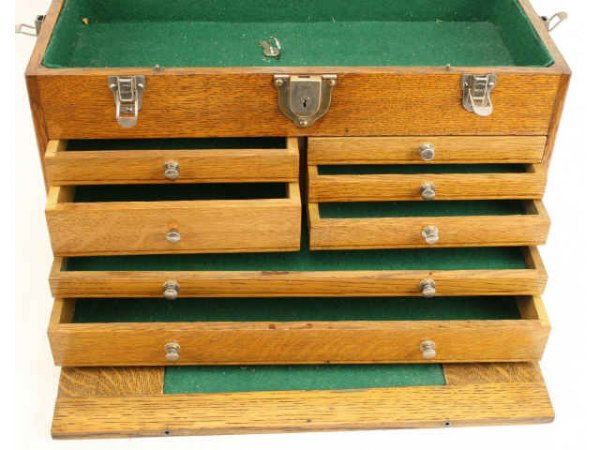 H GERSTNER & SONS MECHANICS TOOL BOX VINTAGE - 4