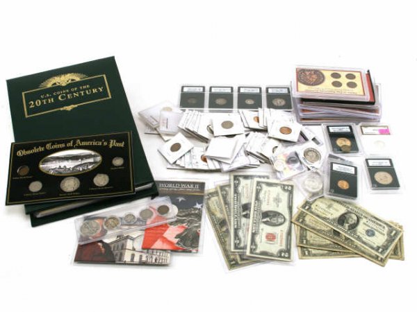 US COIN COLLECTION BU WHEAT SILVER CURRENCY BARBER