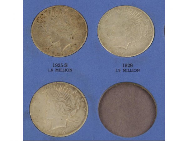 5 WHITMAN BOOKS OF MORGAN AND PEACE DOLLAR SETS - 3