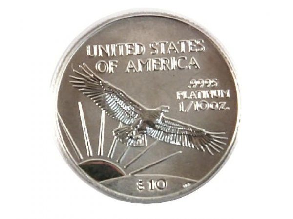 1998 TEN DOLLAR PLATINUM LIBERTY PCGS MS69 - 2