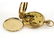 MENS ELGIN POCKET WATCH 14K GOLD # 12 SIZE - 5