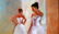 JOSEPH PALAZZOLO THREE BALLERINAS OIL PAINTING - 3