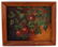FRAMED OIL ON CANVAS CLOSE UP OF APPLES ON A TREE