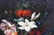 FRAMED OIL ON CANVAS STILL LIFE OF FLOWERS & FRUIT - 2