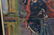 OIL ON CANVAS FRAMED RUSSIAN ICON SAINT & FIGURE - 3