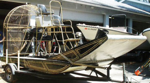 AIR BOAT LYCOMING ENGINE 2 SEATER W/ TRAILER