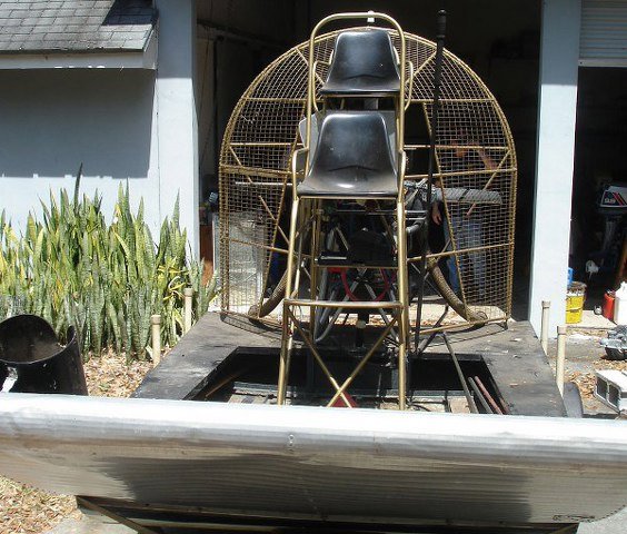 AIR BOAT LYCOMING ENGINE 2 SEATER W/ TRAILER - 2