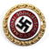 WWII GERMAN THIRD REICH NSDAP GOLD PARTY BADGE