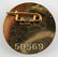 WWII GERMAN THIRD REICH NSDAP GOLD PARTY BADGE - 2