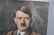 GERMAN WWII FRAMED DICTATOR ADOLF HITLER PRINT - 2