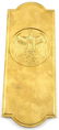 WWII GERMAN REICHS CHANCELLERY EAGLE DOOR PLAQUE - 4