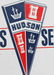 VINTAGE HUDSON SALES SERVICE PORCELAIN SIGN - 2