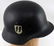GERMAN WWII ALLGEMEINE SS M-35 DOUBLE DECAL HELMET