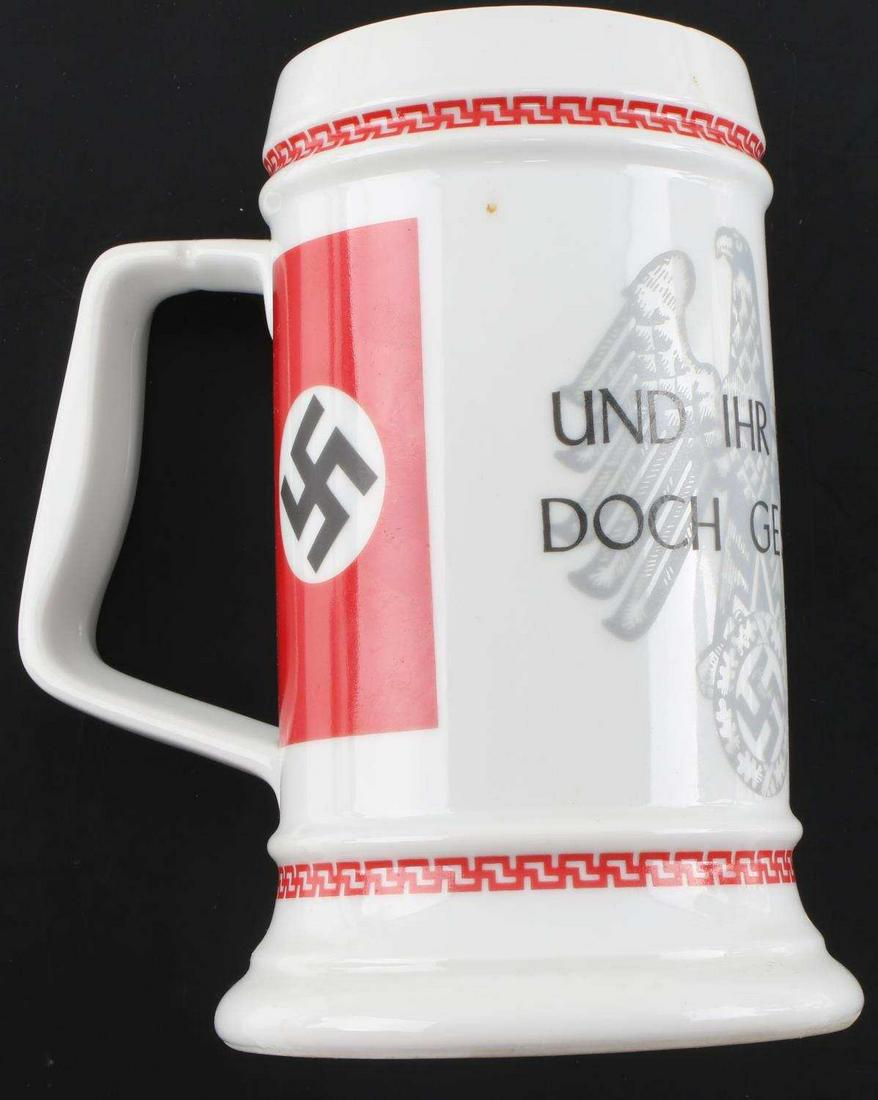 NAZI GERMANY 3RD REICH BLOOD ORDER BEER STEIN MUG