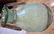 OPEN GROUND PONTIL GREEN MURANO VASE ROMANS - 5