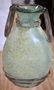OPEN GROUND PONTIL GREEN MURANO VASE ROMANS - 6