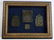 FRAMED BRONZE & ENAMEL ORTHODOX ICONS & PANELS