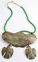 HUDSON BAY TRADE BEAD NECKLACE SILVER TRADE