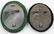 WWII GERMAN THIRD REICH SS SHIELD BADGES LOT OF 2 - 2
