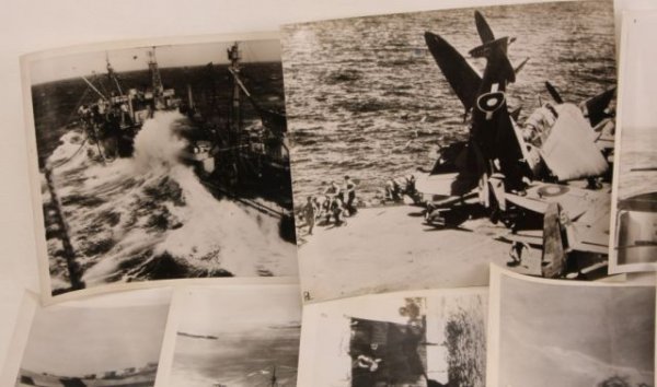 WWII PRESS RELEASE PHOTOGRAPHS US NAVY INTEREST - 2