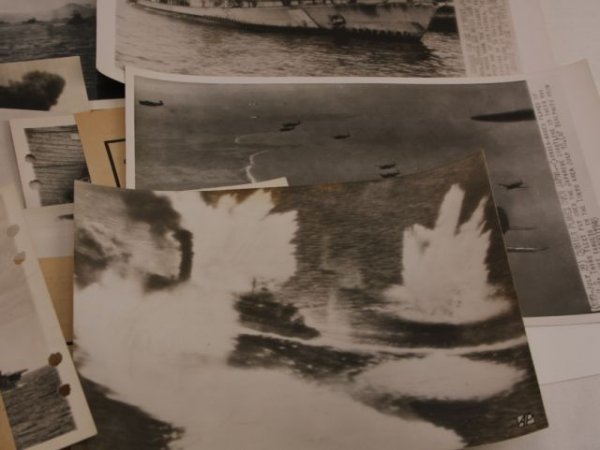 WWII PRESS RELEASE PHOTOGRAPHS US NAVY INTEREST - 3