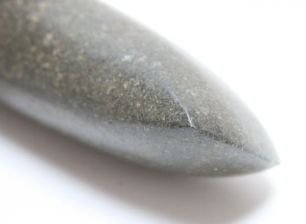 NATIVE AMERICAN STONE AXE HEAD PLUS ANOTHER - 4