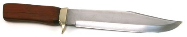 CUSTOM PUMA BOWIE CARBON STEEL W/ CHERRY HANDLE - 2