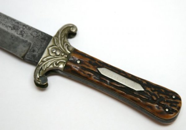 HUNTING KNIFE G WOSTENHOLM IXL C1860's - 2