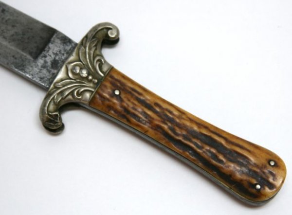 HUNTING KNIFE G WOSTENHOLM IXL C1860's - 4