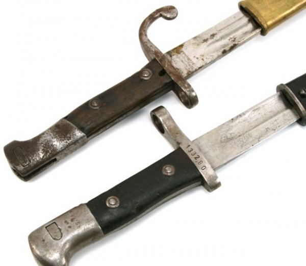 BAYONET LOT OF 5 GERMAN AUSTRIAN PLUS FIREMANS - 2