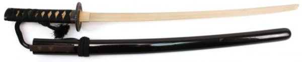 JAPANESE WAKIZASHI SAYA AND FITTINGS