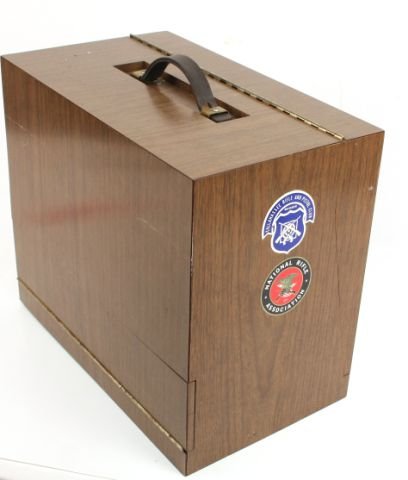 CUSTOM MADE PISTOL CARRYING BOX - 4