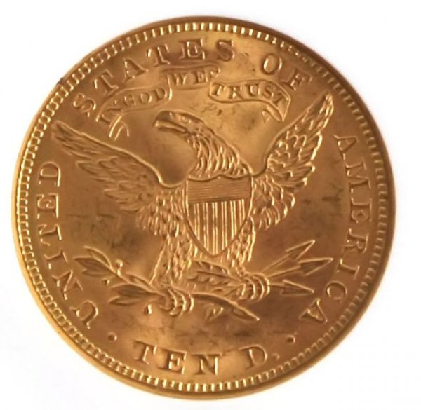 $10 LIBERTY GOLD COIN 1893 NGC MS64 - 3