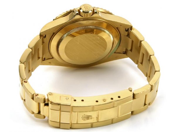 MEN'S ROLEX 18K GOLD SUBMARINER MINT IN BOX - 4