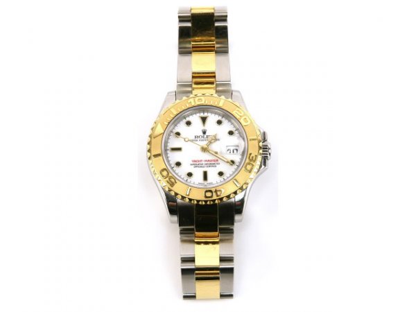 LADIES 2008 OYSTER TWO TONE YACHT MASTER ROLEX - 2