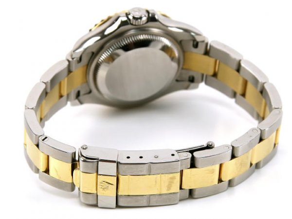 LADIES 2008 OYSTER TWO TONE YACHT MASTER ROLEX - 4