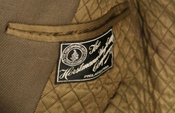 VIETNAM AIRBORNE OFFICER UNIFORM M1 HELMET & LINER - 3