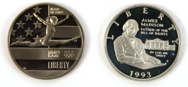 US MINT COMMEMORATIVE PROOF HALF DOLLAR LOT - 3