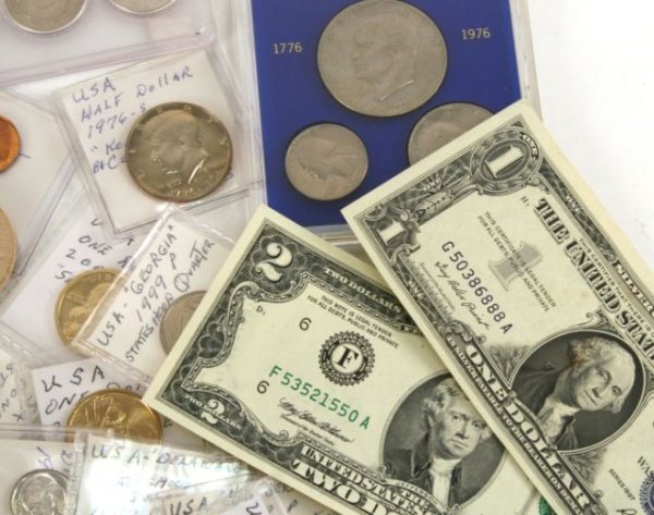 SILVER PROOF COIN LOT STATE QUARTERS CURRENCY MORE - 2