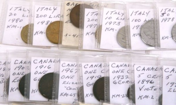 WORLD COIN COLLECTION FRANCE GERMANY ENGLAND - 2