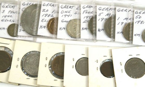 WORLD COIN COLLECTION FRANCE GERMANY ENGLAND - 4
